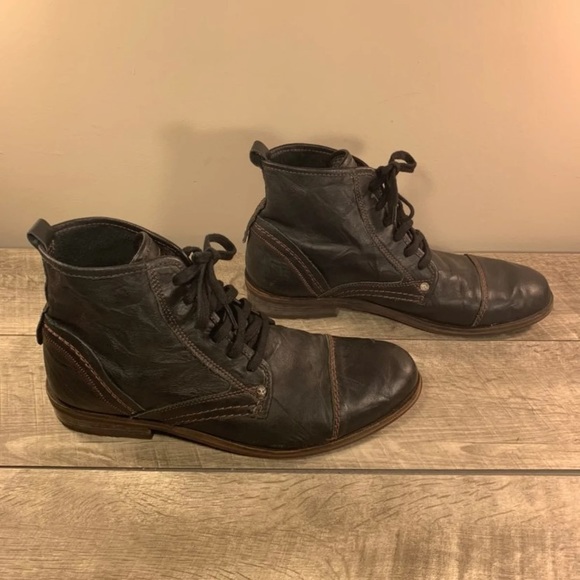 Firetrap Mens Ankle Leather Boots 